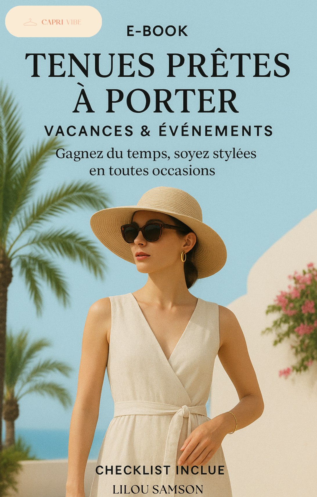 E-book – Check-list Tenues prêtes à porter vacances & événements