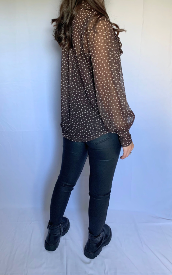 Chemisier à Pois
