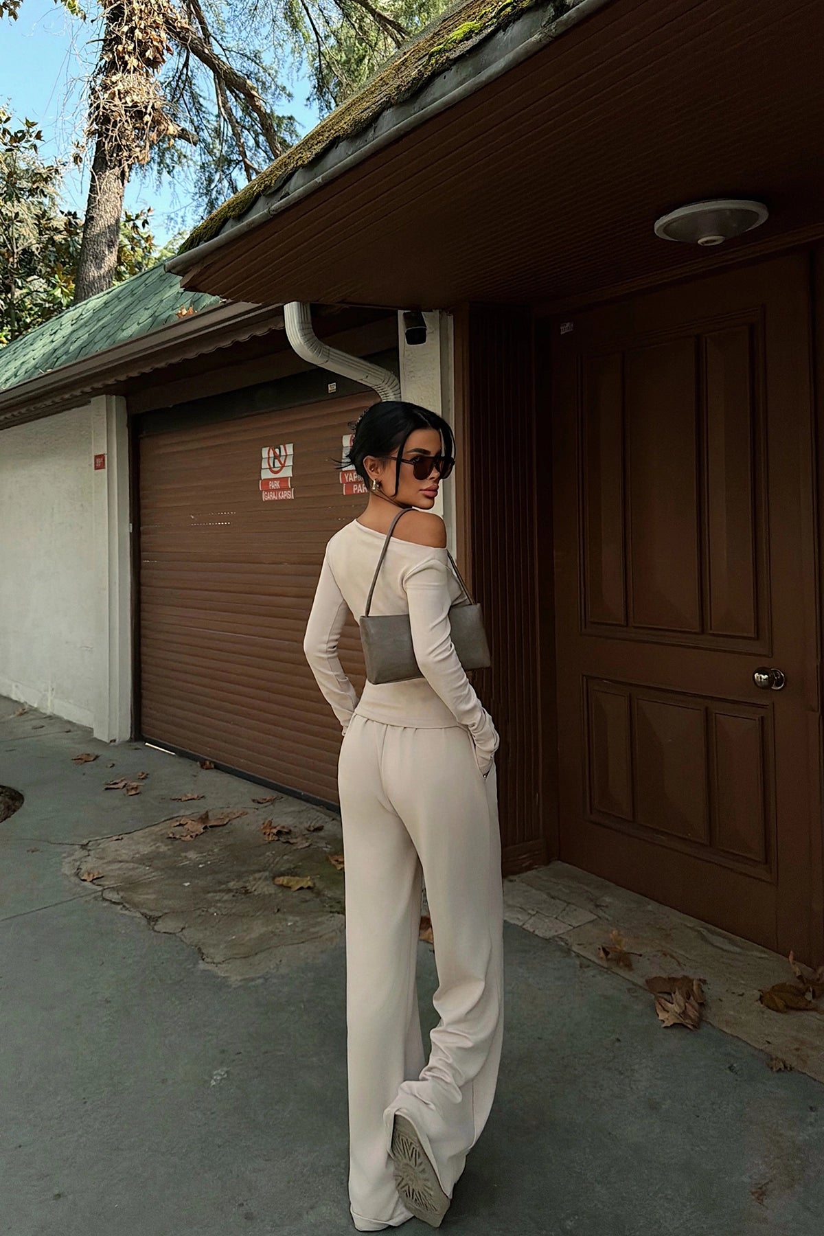 Ensemble Beige Décontracté & Élégant