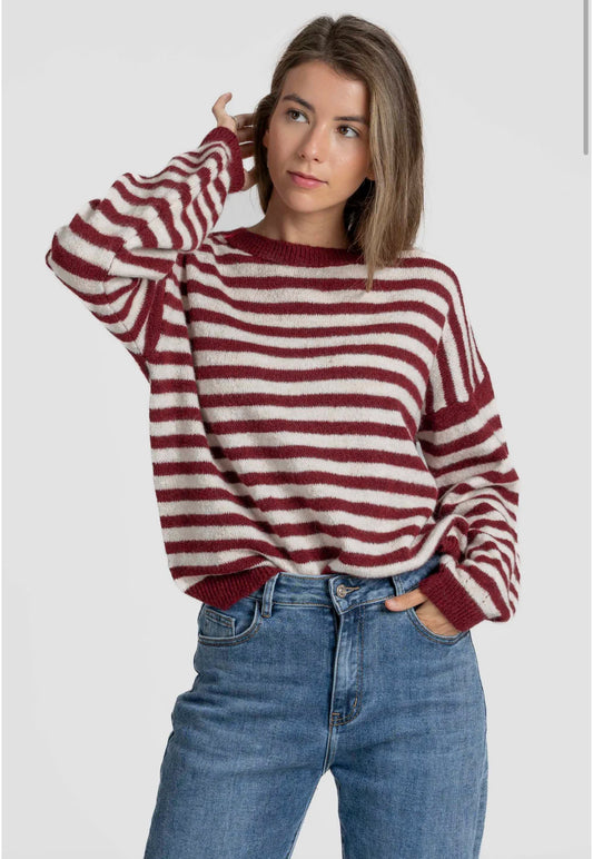 Pull à rayures - Chic & Intemporel