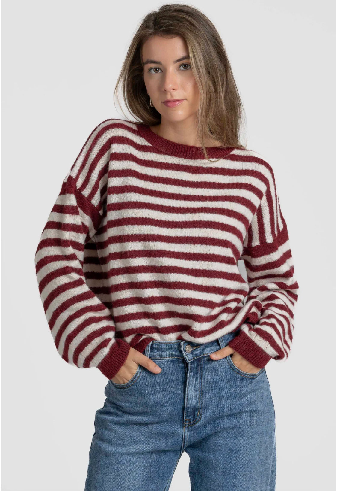 Pull à rayures - Chic & Intemporel