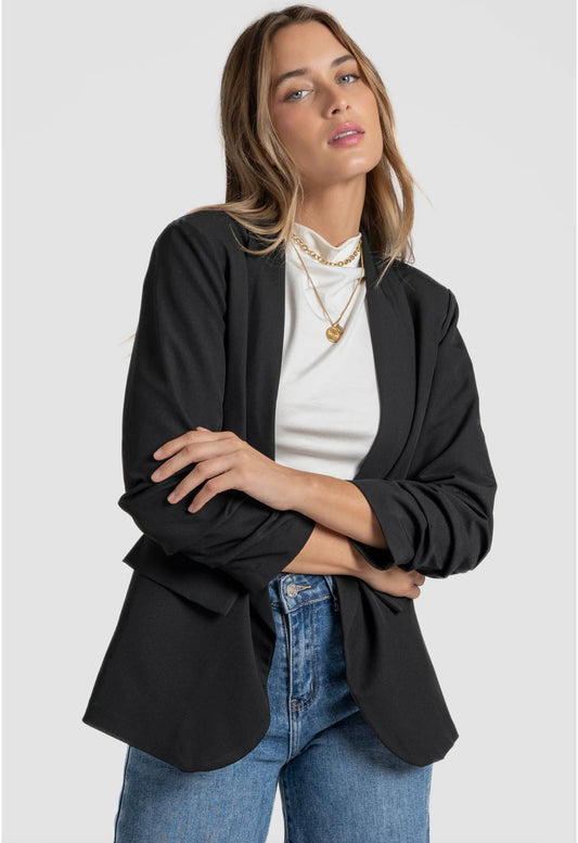 Blazer Noir Classique – Élégance Intemporelle